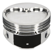 Load image into Gallery viewer, JE Pistons SBC INV DOME Set of 8 Pistons - Back View