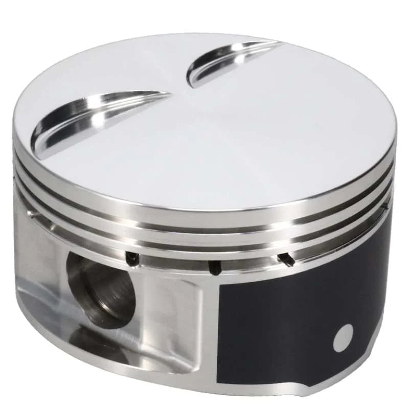 JE Pistons SBC LS1 FT Set of 8 Pistons - Side View