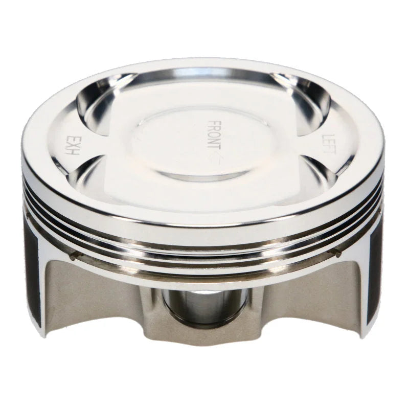 JE Pistons SUB STI EJ257 Block 100mm Bore CR 8.5 (Left Side) Single Piston - Back View
