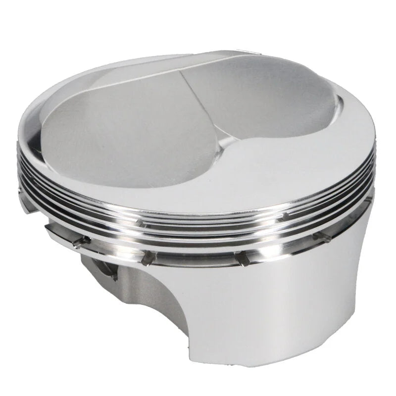 JE Pistons Small Block Chevy 400 4.155in Bore 10.80cc Dome - Single Piston - Left - Installation View
