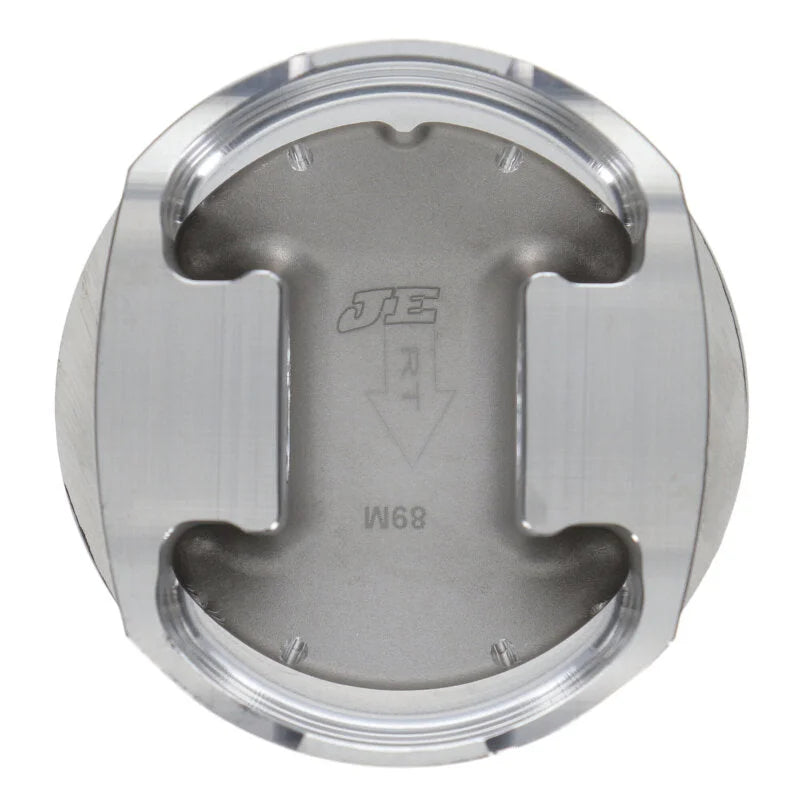 JE Pistons Toyota 2AZ-FE -26.60cc Dome 88.50mm Bore Piston Kit (Set of 4) - Side View