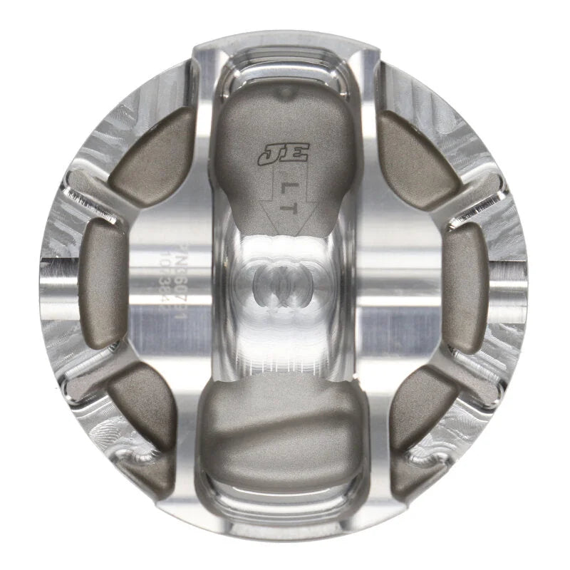 JE Pistons Ultra Series GM Gen V LT4 4.065in Bore/4in Stroke Set of 8 Pistons - Installation View