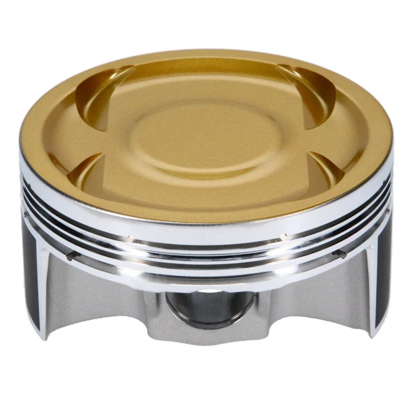 JE Pistons Ultra Series Subaru EJ257 99.75mm Bore 9.5:1 CR Set of 4 Pistons - Installation View