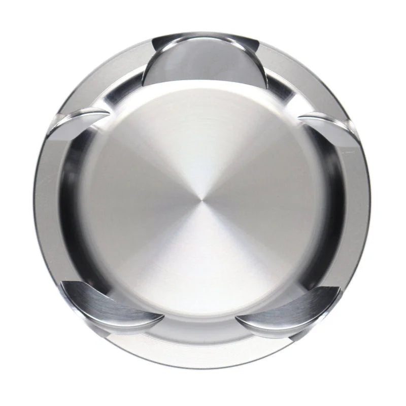 JE Pistons VW 1.8T 20V 83mm Bore (+2mm Oversize) 9.25:1 CR -7.7cc Dome Piston Kit (Set of 4) - Back View
