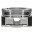 Load image into Gallery viewer, JE Pistons VW 2.0T TSI (23mm Pin) 82.5mm Bore 10.0:1 CR -4.5cc Dish (Set of 4) - Back View