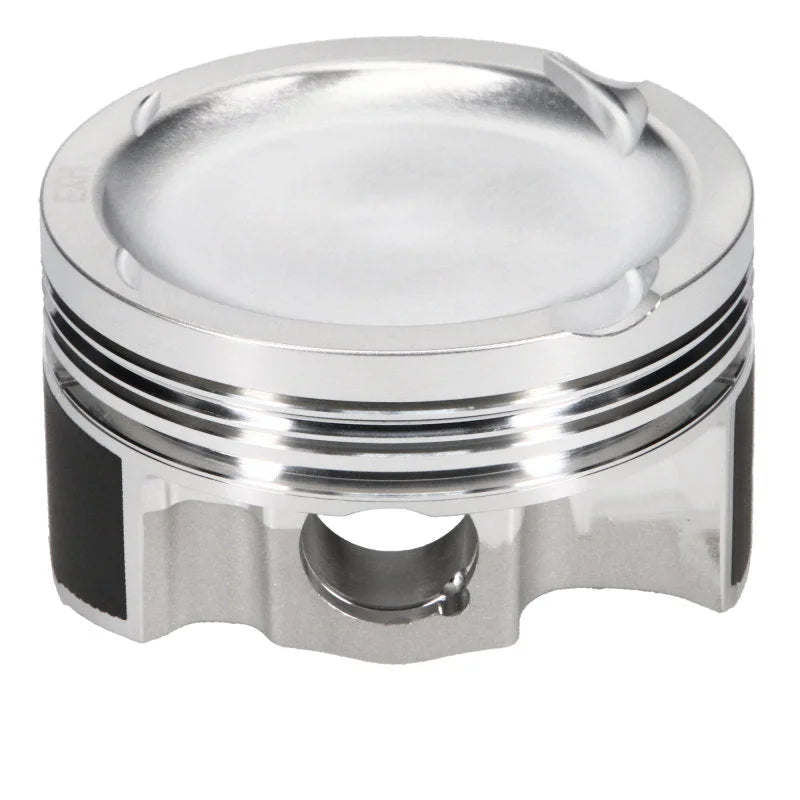 JE Pistons VW 2.0T TSI 8.5:1 ASYM KIT Set of 4 Pistons - Side View