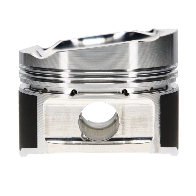JE Pistons VW R32 24V 8.5:1 KIT Set of 6 Pistons - Side View
