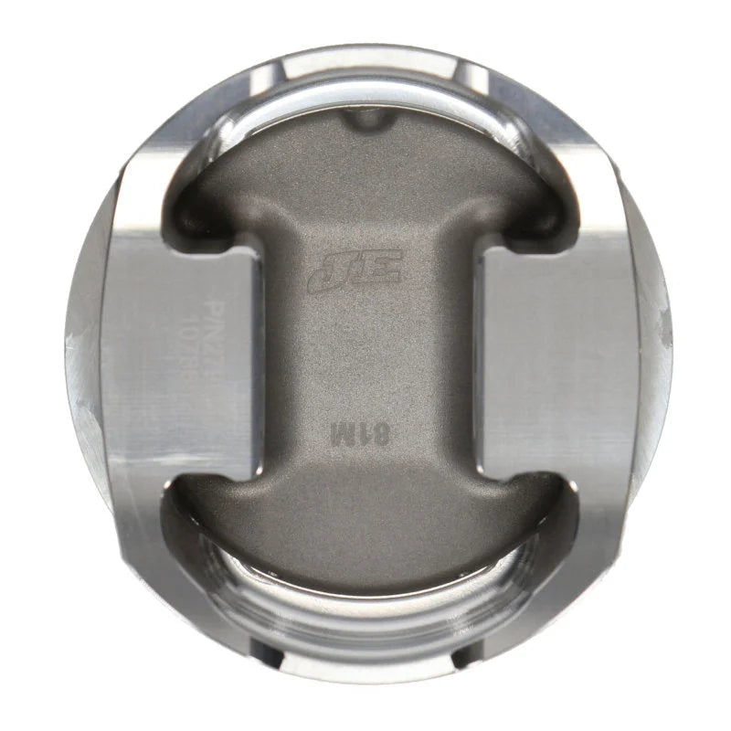 JE Pistons VW R32 24V 8.5:1 KIT Set of 6 Pistons - Installation View