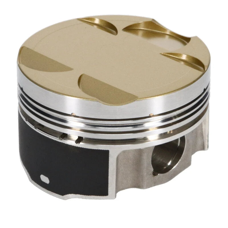 JE Pistons Volkswagen 1.8T 20V 81.00mm Bore - 1.281in CH -2.80cc Dish Ultra Series Single Piston - Back View