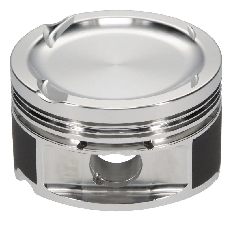 JE Pistons Volkswagen 1.8T 20V 81.50mm Bore 1.281in CH -3.40cc Ultra Series Pistons - Set of 4 - Back View