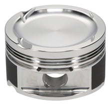 Load image into Gallery viewer, JE Pistons Volkswagen 1.8T 20V 81.50mm Bore 1.281in CH -3.40cc Ultra Series Pistons - Set of 4 - Back View