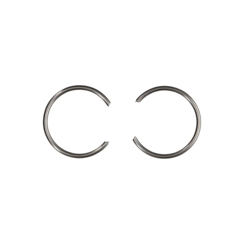 JE Pistons Wrist Pin Retainer 0.630 In Diameter 0.050 In Thickness Wire Lock fits 2007-2012 Honda CRF150R / 2014 2015 Husq...