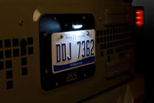 Load image into Gallery viewer, JKS Manufacturing 07-16 Jeep Wrangler JK License Plate Relocation Kit - Side View