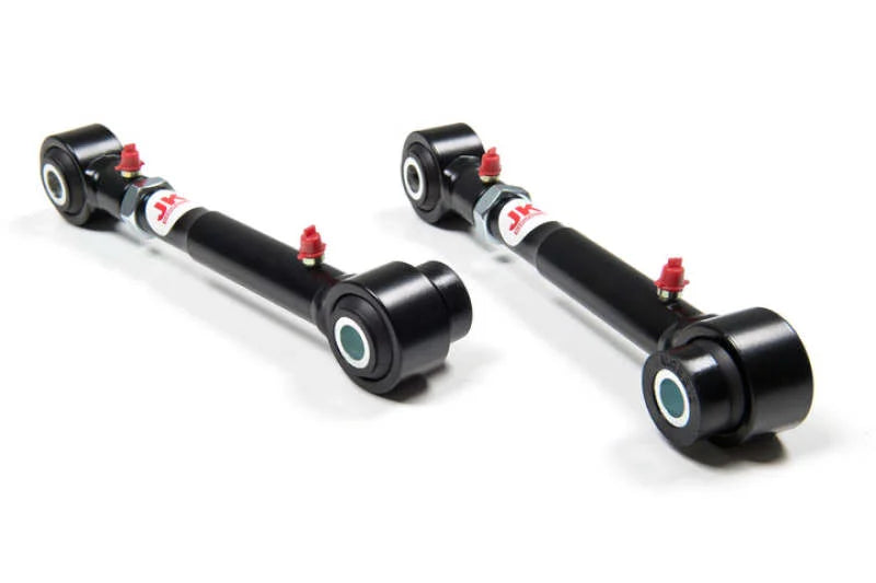 JKS Manufacturing 07-16 Jeep Wrangler JK Rubicon Adjustable Front Sway Bar Links 2.5-6in Lift - Side View