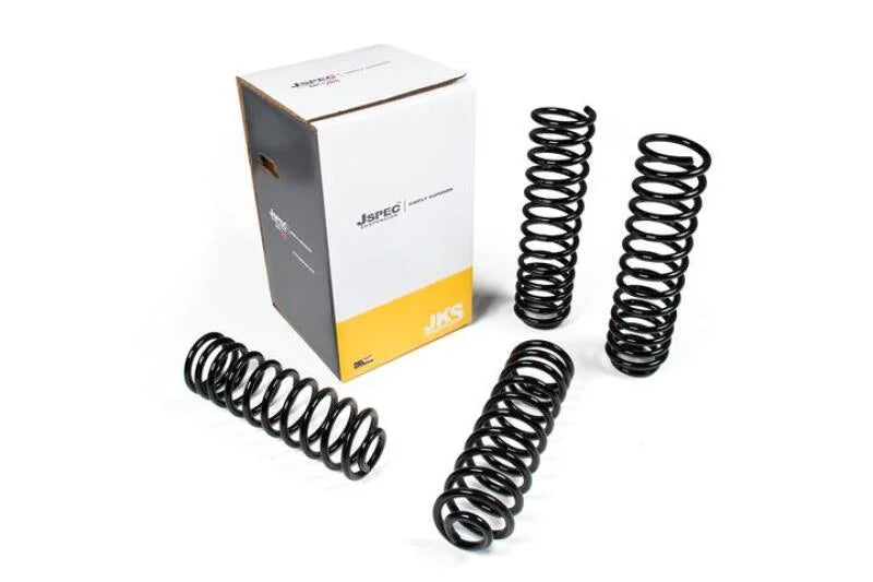 JKS Manufacturing 07-18 Jeep Wrangler JK 4dr 3.5in Coil Box Kit - Side View