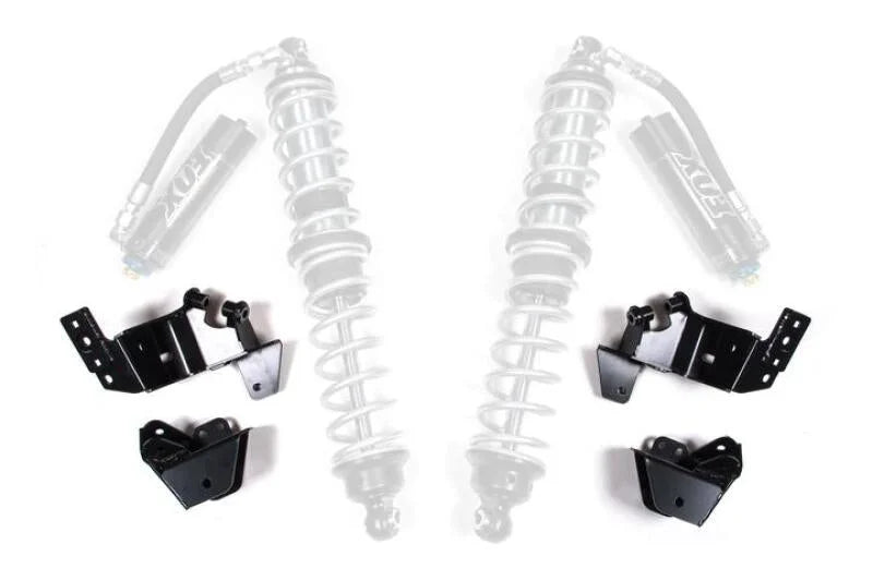 JKS Manufacturing 07-18 Jeep Wrangler JK Coilover Conversion Mounting Brackets - Rear - Side View