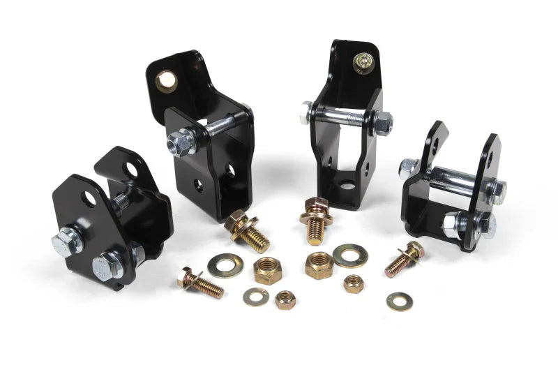 JKS Manufacturing 18-21 Jeep Wrangler JL Shock Relocation Brackets - Main Product View