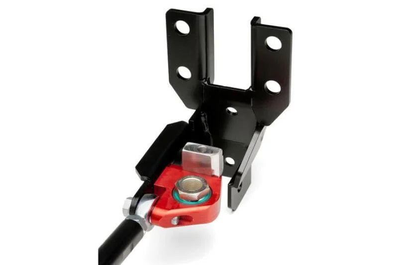 JKS Manufacturing 2007+ Jeep Wrangler JK Front Track Bar-Sector Shaft Reinforcement System - Detail View