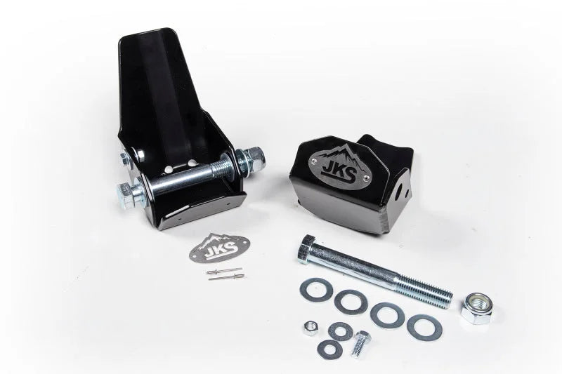 JKS Manufacturing 2021-2022 Ford Bronco - Rear Lower Shock Skid/Roost Guard - Side View