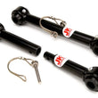 Load image into Gallery viewer, JKS Manufacturing Jeep CJ5/CJ7/CJ8 Quick Disconnect Sway Bar Links 0-2in Lift - Front - Back View