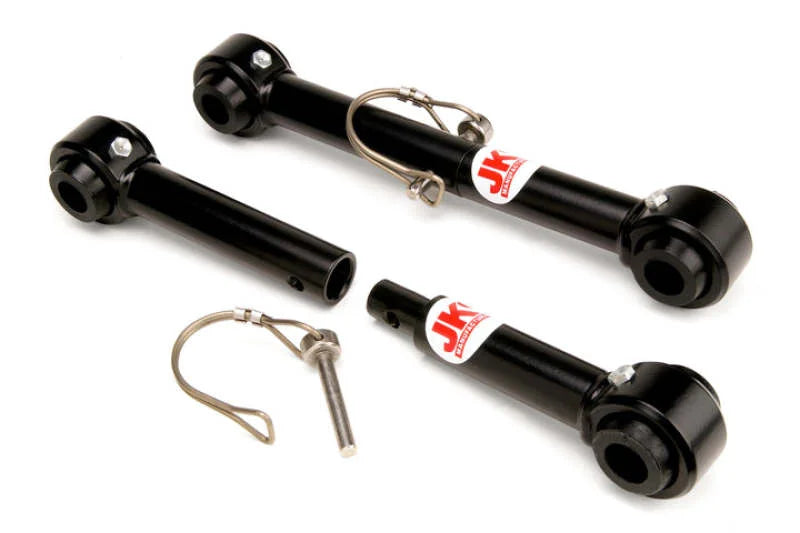 JKS Manufacturing Jeep CJ5/CJ7/CJ8 Quick Disconnect Sway Bar Links 2.5-6in Lift - Back View