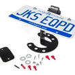 Load image into Gallery viewer, JKS Manufacturing Jeep JK/TJ/YJ Spare Tire License Plate Mount - Detail View