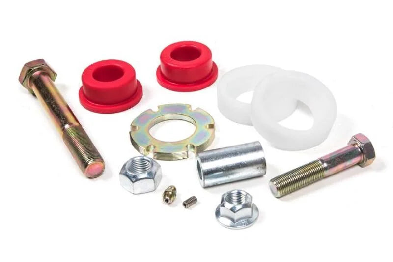 JKS Manufacturing Jeep TJ/LJ/XJ/MJ/ZJ HD Adjustable Track Bar Rebuild Kit - Front - Side View