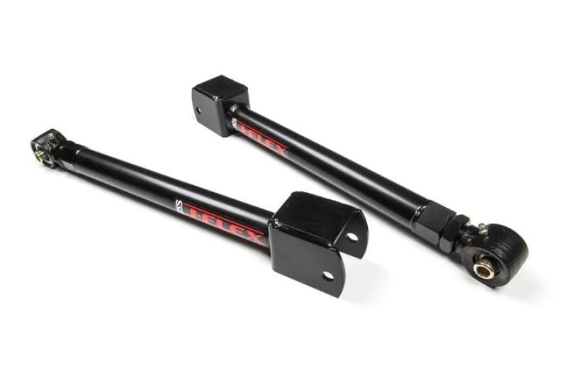 JKS Manufacturing Jeep Wrangler JK Adjustable J-Flex Upper Control Arms - Front - Back View