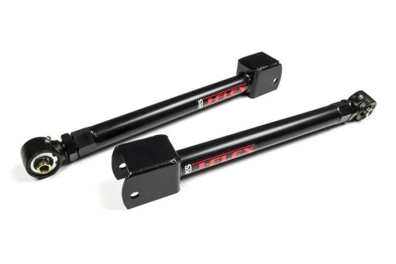 JKS Manufacturing Jeep Wrangler JK Adjustable J-Flex Upper Control Arms - Front - Installation View