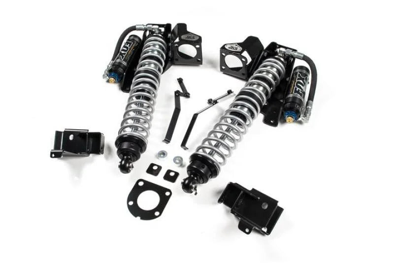 JKS Manufacturing Jeep Wrangler JK Coilover Mounting Kit - Front - Back View