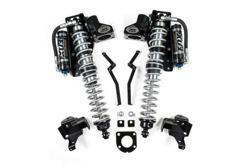 JKS Manufacturing Jeep Wrangler JK Coilover Mounting Kit - Front - Installation View
