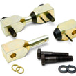 Load image into Gallery viewer, JKS Manufacturing Jeep Wrangler JK HD Rear Upper Shock Bar Pin Eliminator Preload-Type - Back View