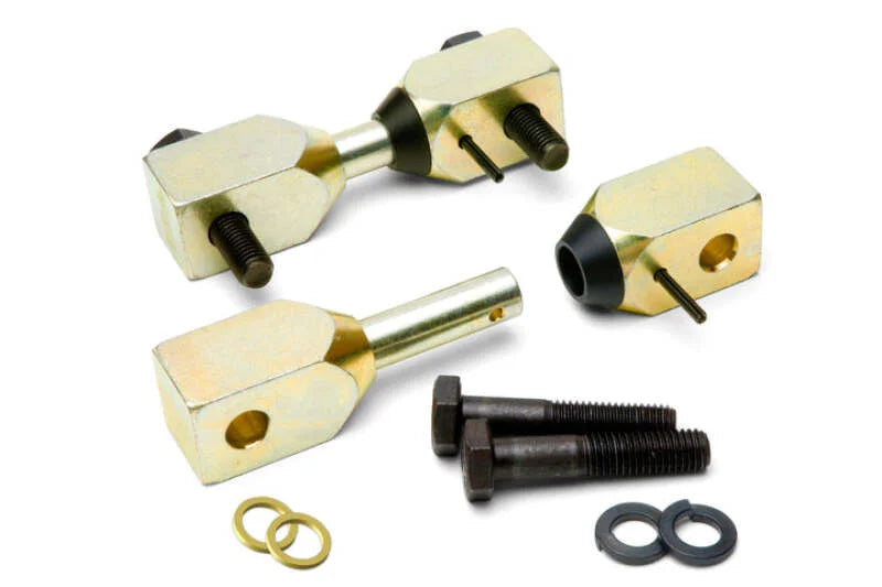 JKS Manufacturing Jeep Wrangler JK HD Rear Upper Shock Bar Pin Eliminator Preload-Type - Back View
