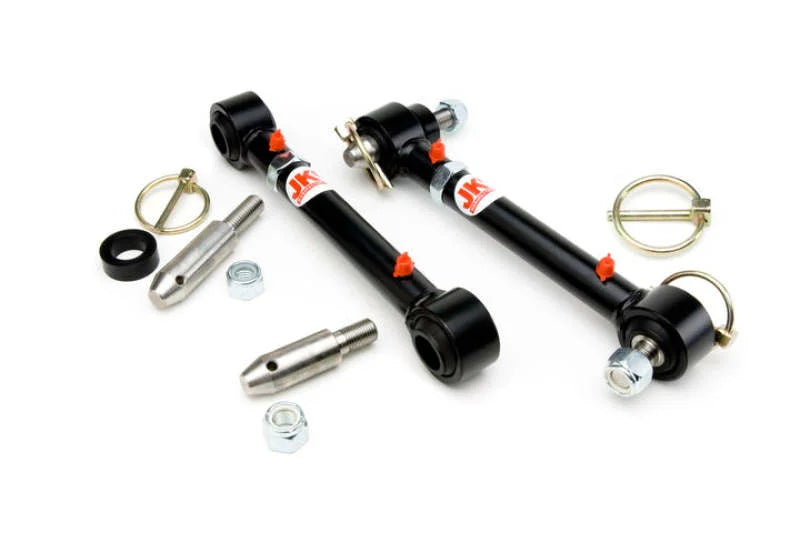 JKS Manufacturing Jeep Wrangler JK Quicker Disconnect Sway Bar Links 2.5-6in Lift - Side View
