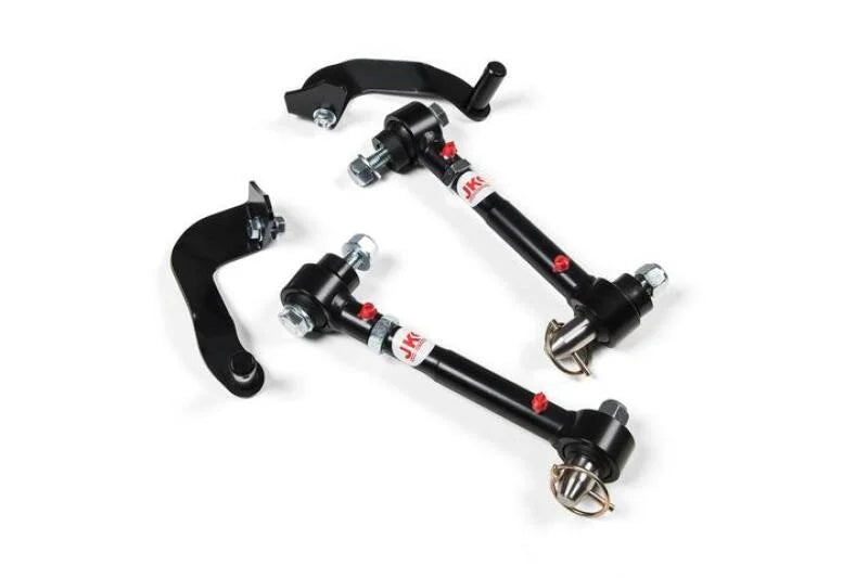 JKS Manufacturing Jeep Wrangler JL Quicker Disconnect Sway Bar Links 2.5-6in Lift - Side View