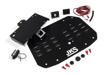 Load image into Gallery viewer, JKS Manufacturing Jeep Wrangler JL Tailgate Vent Cover w/ License Plate Relocation - Back View