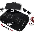 Load image into Gallery viewer, JKS Manufacturing Jeep Wrangler JL Tailgate Vent Cover w/ License Plate Relocation - Installation View
