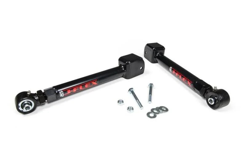 JKS Manufacturing Jeep Wrangler TJ/LJ / Cherokee XJ Fixed J-Link Upper Control Arms - Front - Side View