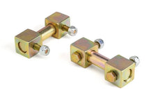Load image into Gallery viewer, JKS Manufacturing Jeep Wrangler TJ/LJ Lower Shock Bar Pin Eliminator - Front - Side View