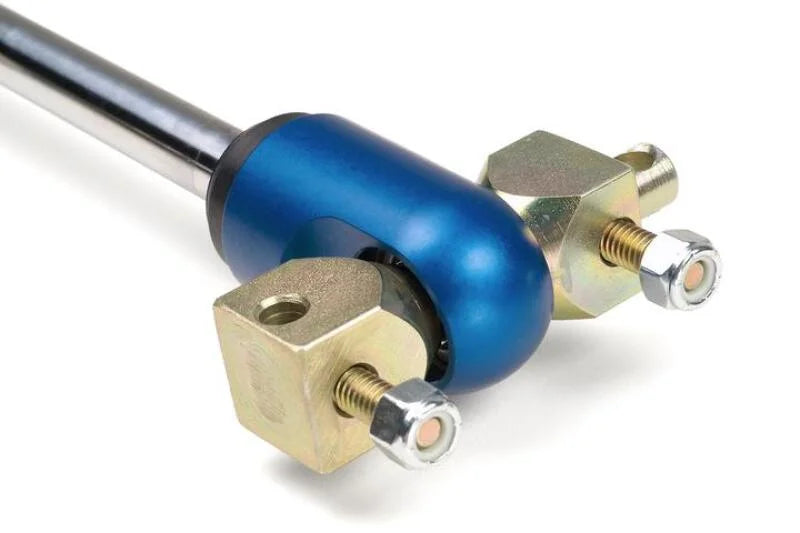 JKS Manufacturing Jeep Wrangler TJ/LJ Upper Shock Bar Pin Eliminator Bearing Style - Side View