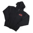 Load image into Gallery viewer, JKS Manufacturing Zippered Black Hoodie - Small - Installation View