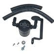 Load image into Gallery viewer, J&amp;L 05-23 Dodge Charger 5.7L Hemi Passenger Side Oil Separator 3.0 - Black Anodized - Main Product View