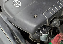 Load image into Gallery viewer, J&amp;L 05-24 Toyota 4Runner 4.0L Driver Side Oil Separator 3.0 - Clear Anodized - Side View