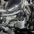 Load image into Gallery viewer, J&amp;L 05-24 Toyota 4Runner 4.0L Driver Side Oil Separator 3.0 - Clear Anodized - Detail View