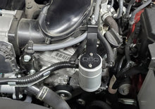 Load image into Gallery viewer, J&amp;L 05-24 Toyota 4Runner 4.0L Driver Side Oil Separator 3.0 - Clear Anodized - Detail View