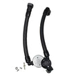Load image into Gallery viewer, J&amp;L 07-14 Ford Mustang GT500 Oil Separator 3.0 Passenger Side (Remote Mount) - Clear Anodized - Main Product View