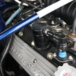 Load image into Gallery viewer, J&amp;L 07-14 Ford Mustang GT500 Passenger Side Oil Separator 3.0 - Black Anodized - Main Product View