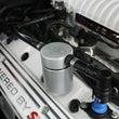 Load image into Gallery viewer, J&amp;L 07-14 Ford Mustang GT500 Passenger Side Oil Separator 3.0 - Clear Anodized - Main Product View