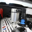 Load image into Gallery viewer, J&amp;L 07-14 Ford Mustang GT500 Passenger Side Oil Separator 3.0 - Clear Anodized - Detail View
