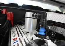 Load image into Gallery viewer, J&amp;L 07-14 Ford Mustang GT500 Passenger Side Oil Separator 3.0 - Clear Anodized - Detail View